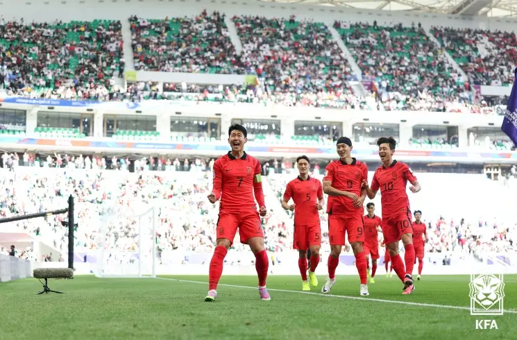 아시안컵-한국팀-경기-사진