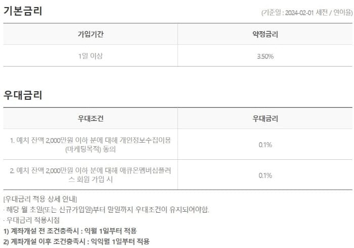 플러스자유예금금리