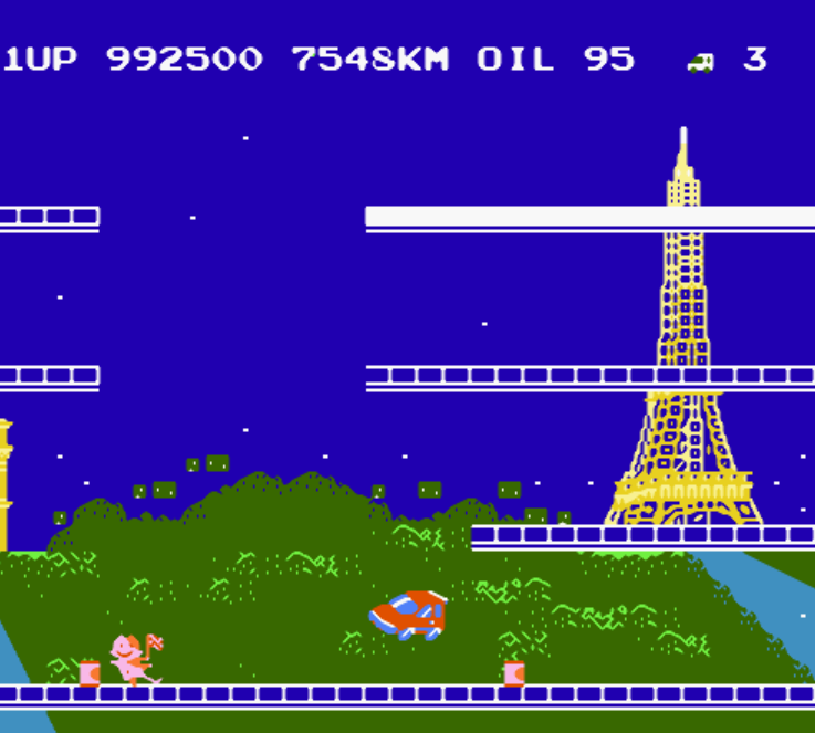  시티 커넥션 - 무한루프 (패미컴 & FAMICOM / 고전게임 강제 세이브 파일 다운로드)
