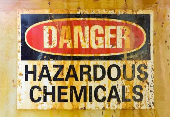 OSHA Danger Sign: Hazardous Chemicals
