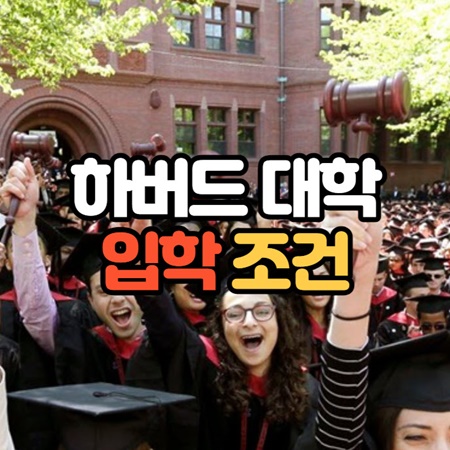 하버드 대학교 입학조건