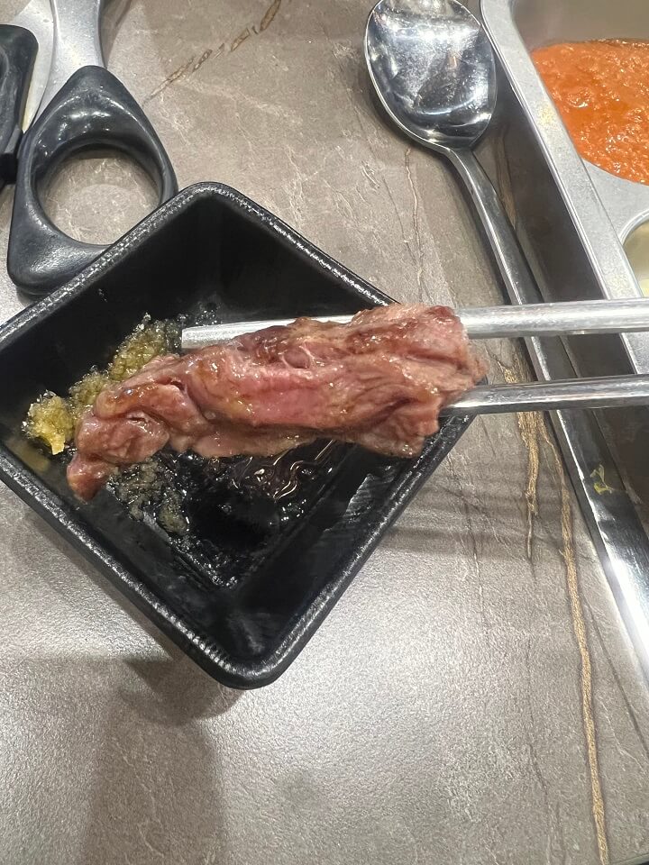 한우-업진살-소금장