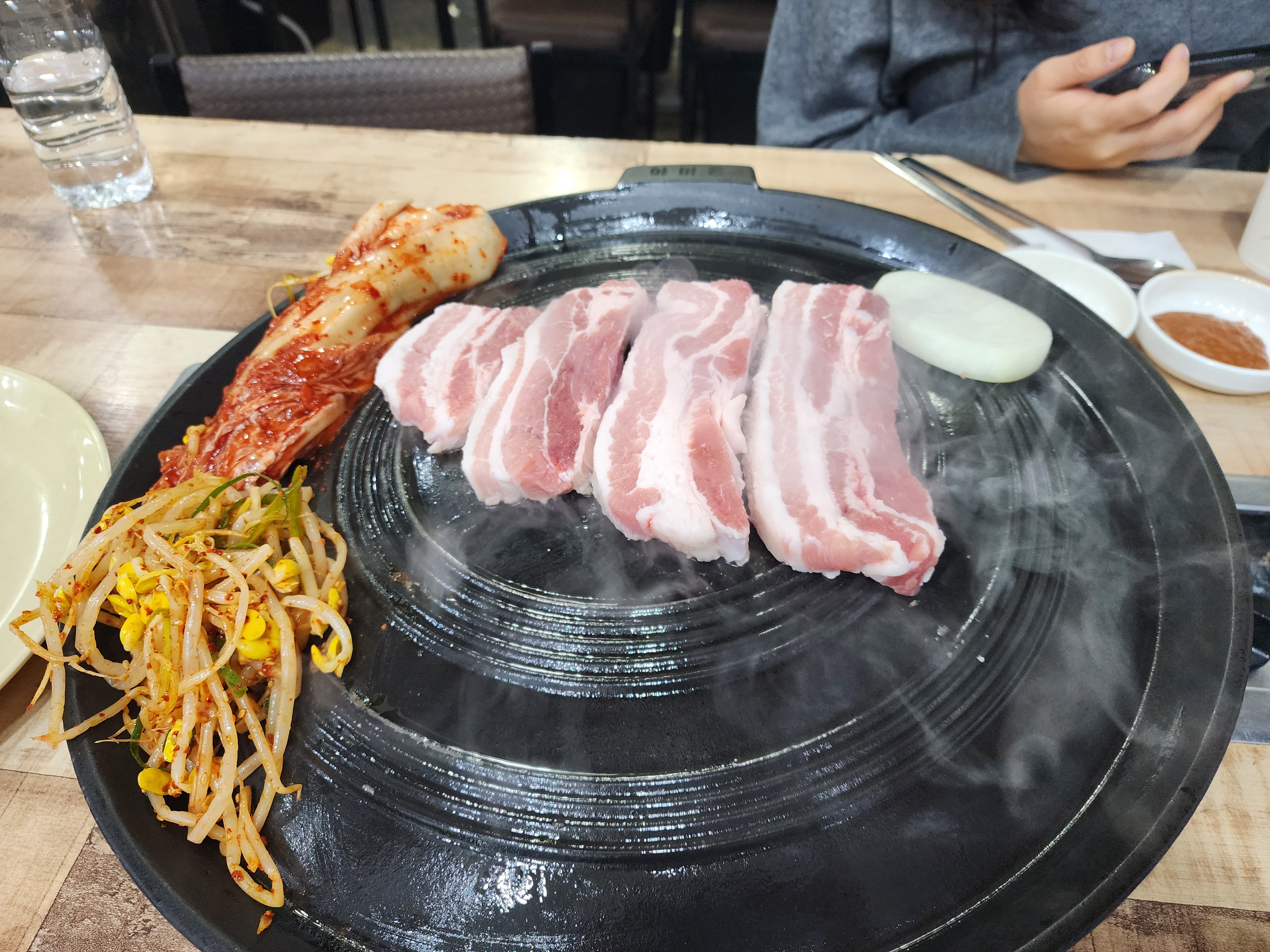 삼겹애김치