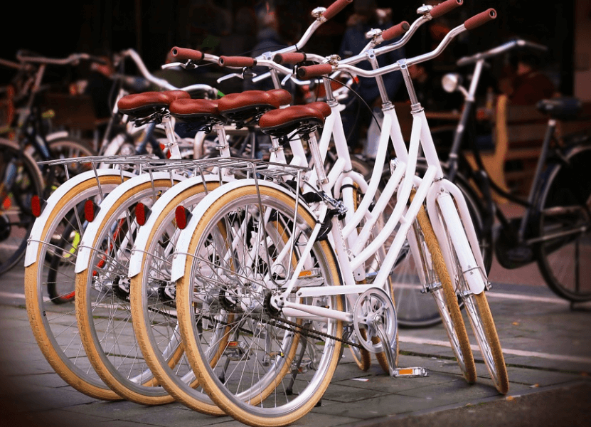 하얀색자전거
