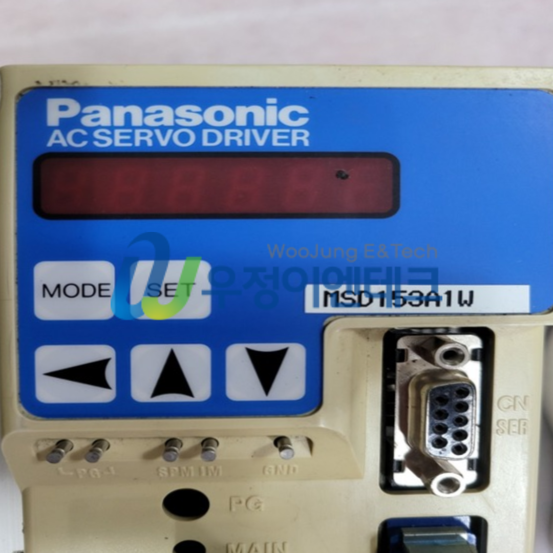 중고] PANASONIC AC SERVO DRIVER / MSD153A1W (10506-8)