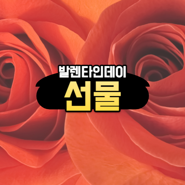  발렌타인데이 선물