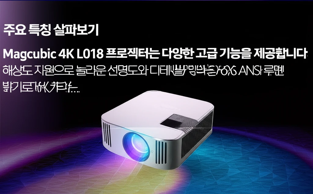 가성비 4K 프로젝터 찾고 있다면 M