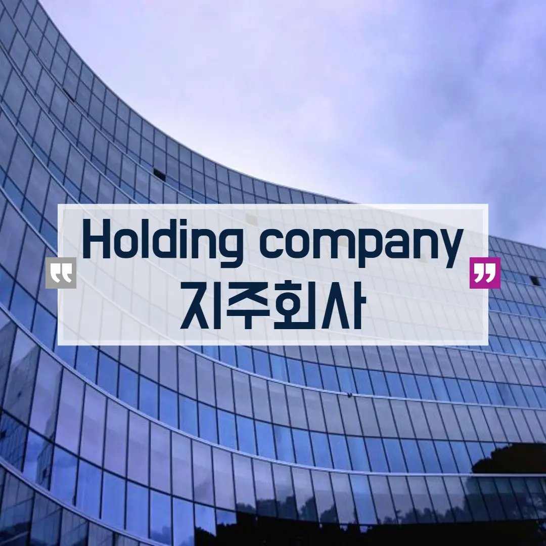 Holding Company: 지주회사