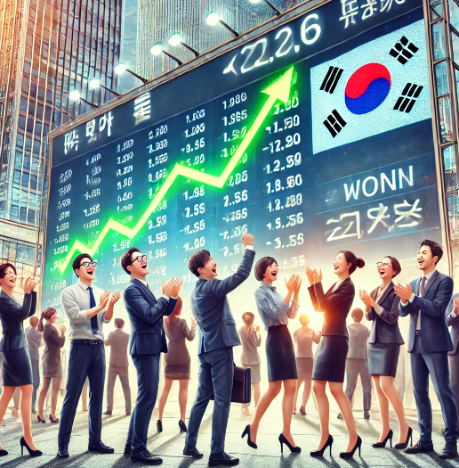 주식시장에 새로운 자본이 유입되는 이미지