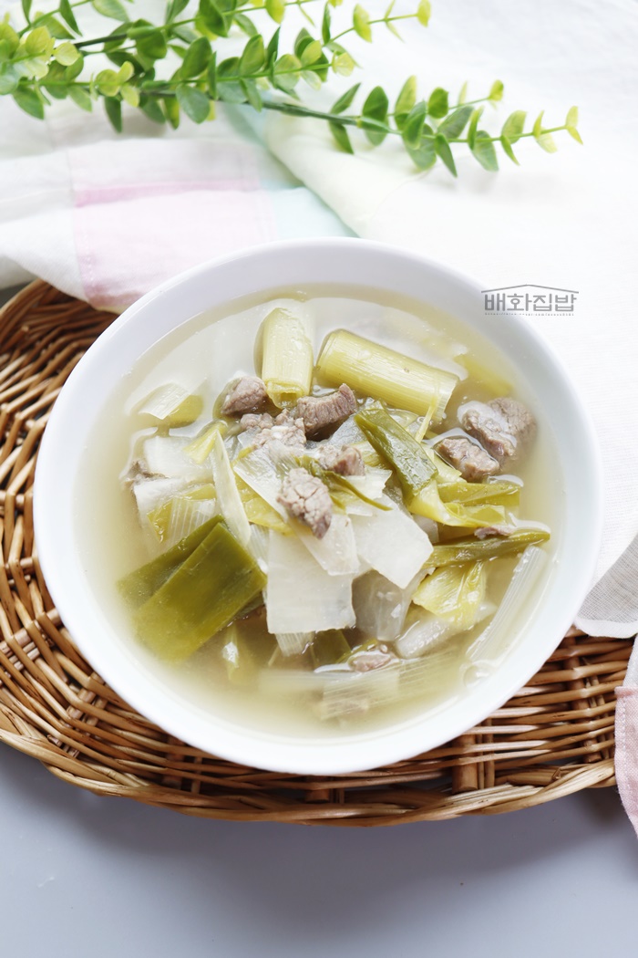 맑은 소고기 무국 대파국 만드는 법 소고기 무국 레시피 18