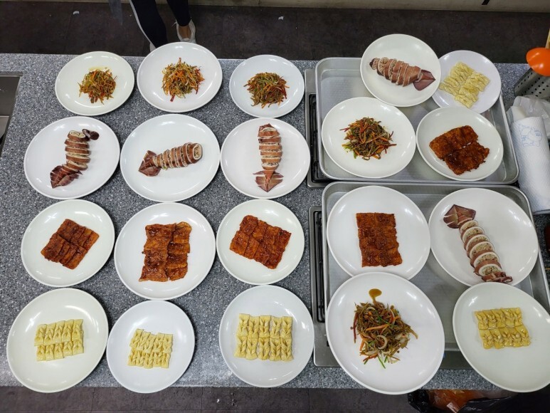  중앙요리학원 한식조리산업기사 실기메뉴
