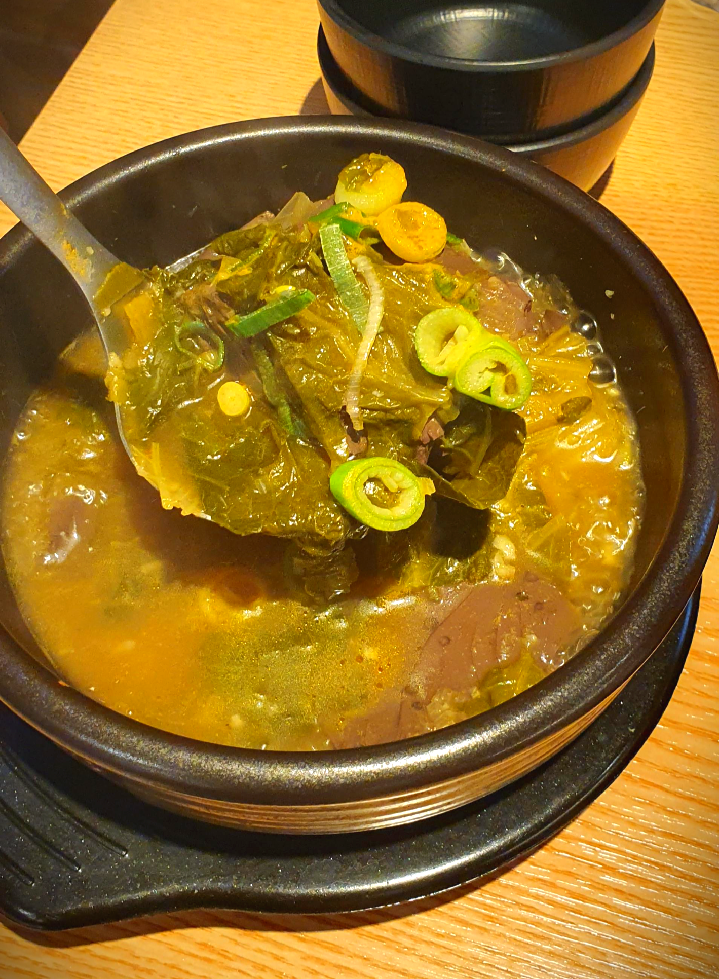 서비스-선짓국