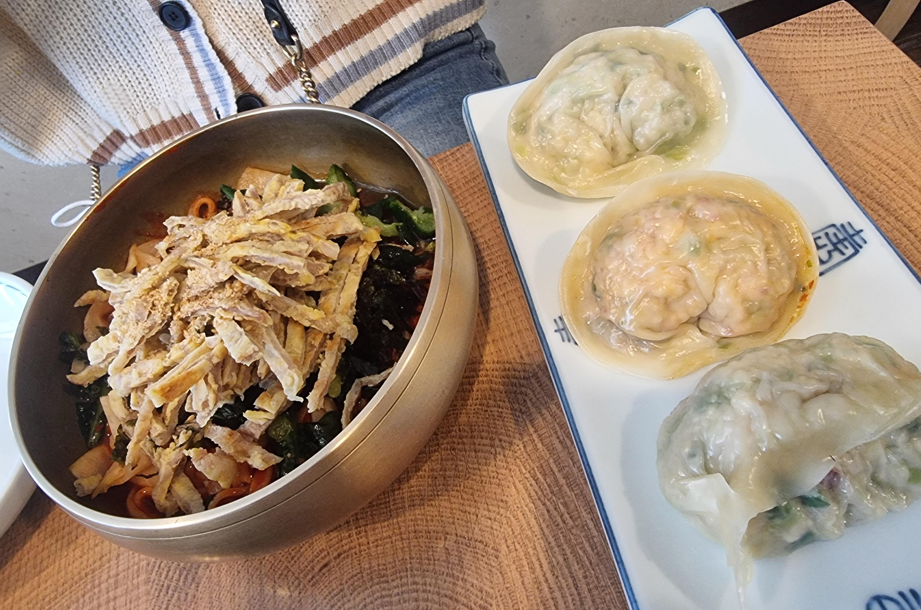 깡통만두 비빔국수SET