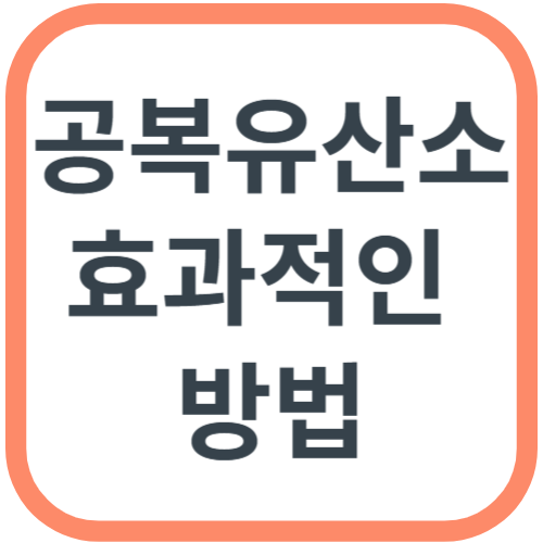 공복 유산소의 좋은 점과 효과적인 방법