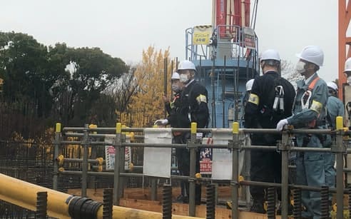  도쿄 건설 현장에서 사망 사고 증가...코로나로 의사소통 단절 都内の建設現場で死亡事故増　コロナで安全対策難しく