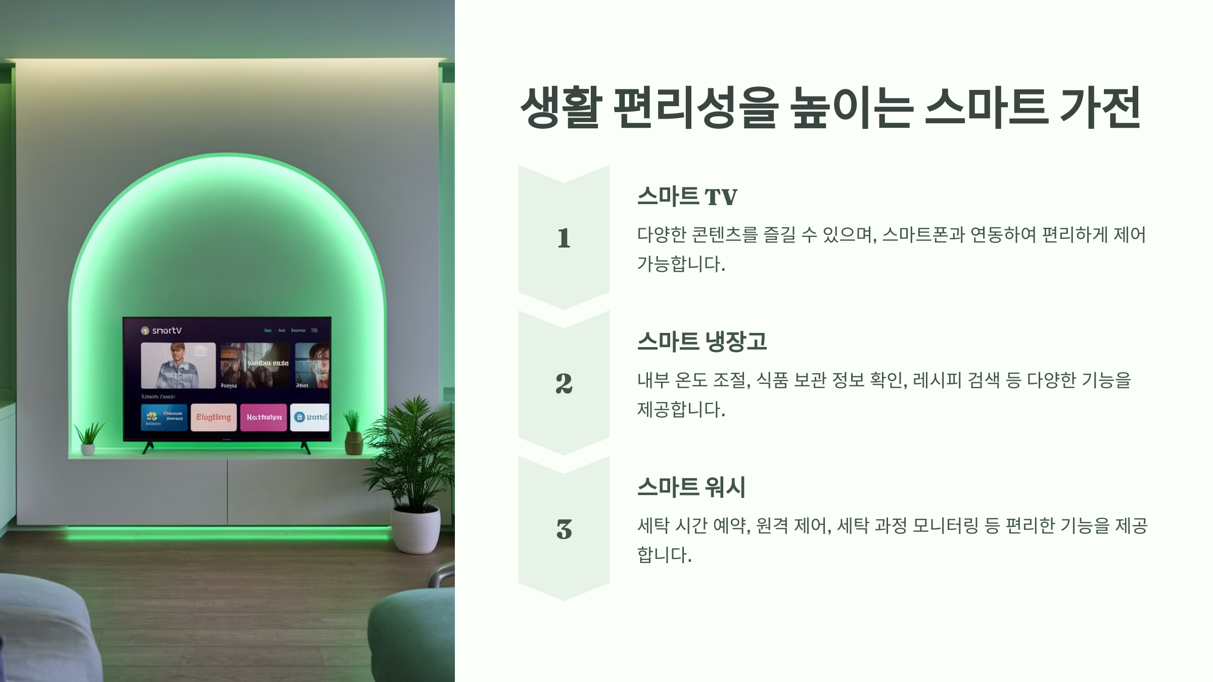 1인 가구를 위한 필수 가전 가이드
