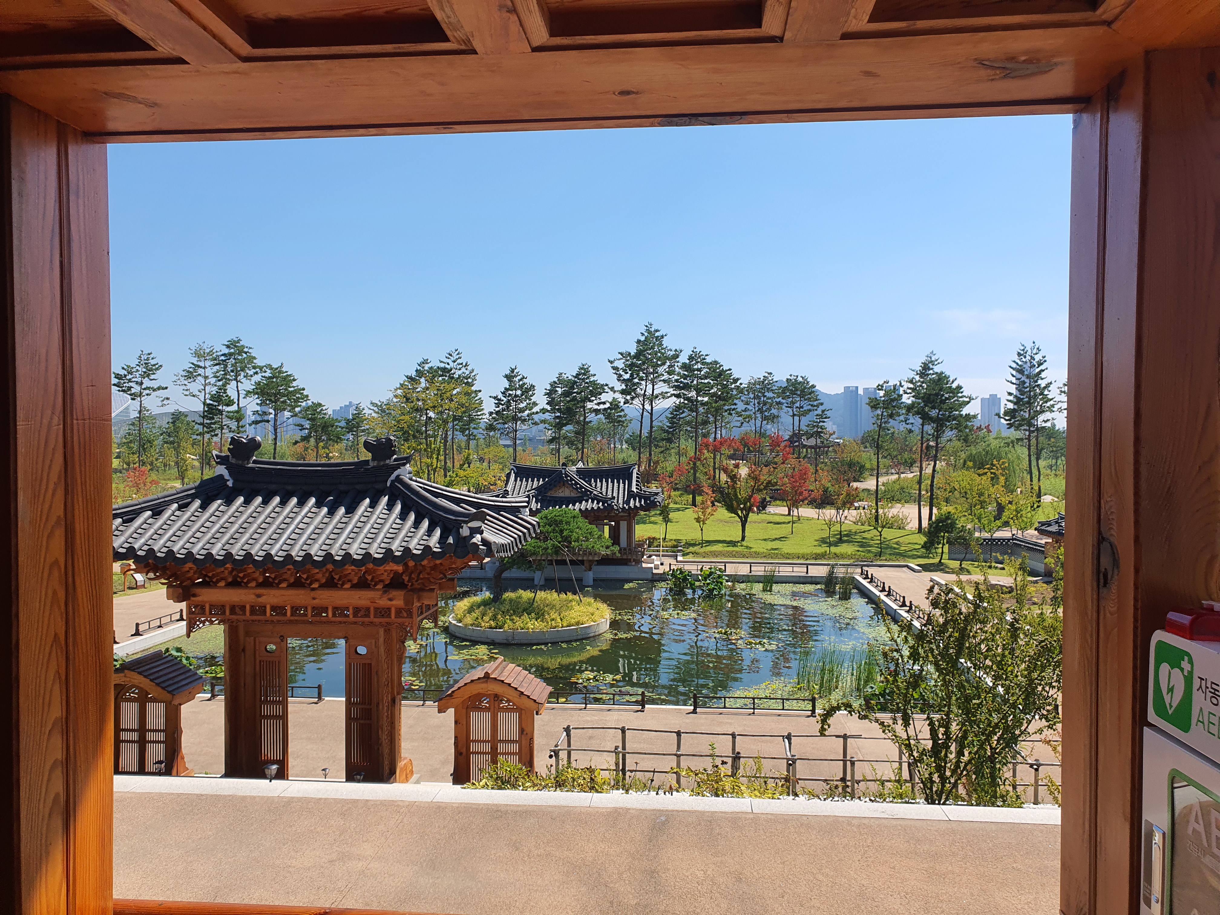 세종 국립세종수목원 한국전통정원 도담정 솔찬루 탐방