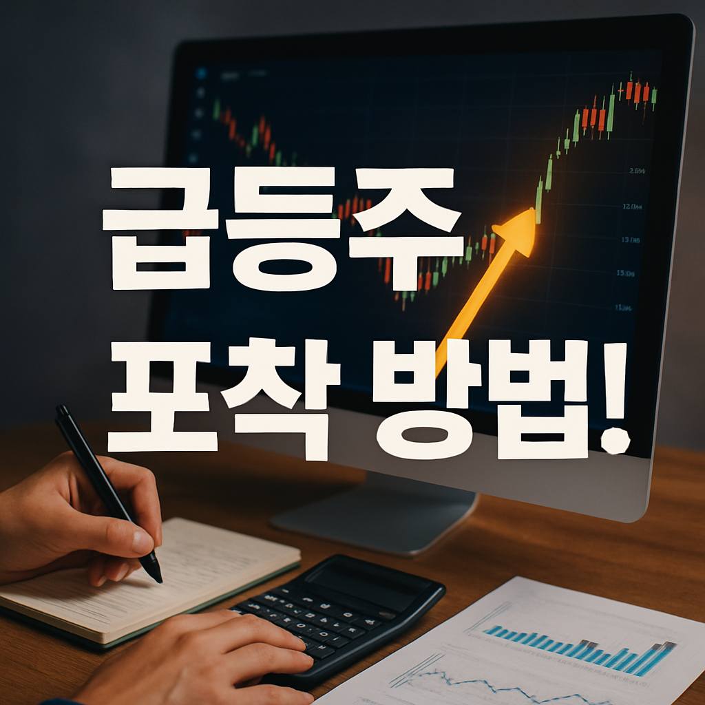 급등주 포착 전략: 종목 선정 기준과 매매 방법 총정리