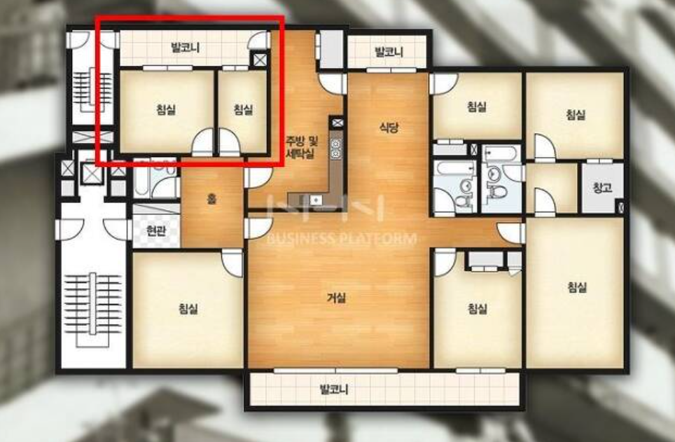 압구정 모던 평면도