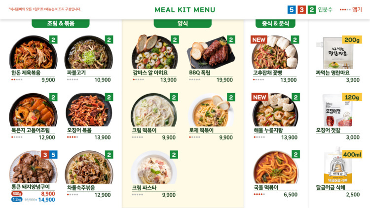 식사준비 이미지