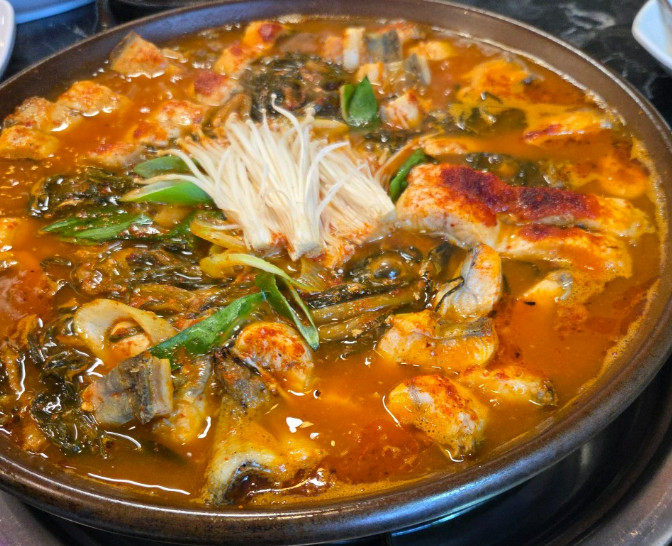알토란 파김치장어전골