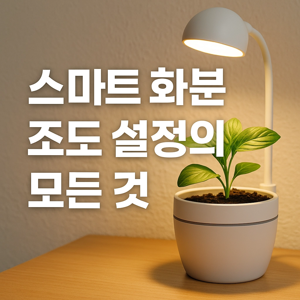 ‘스마트 화분’ 요즘 왜 다시 인기일까 빛이 식물을 살린다는 말, 진짜일까