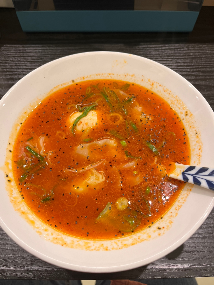 유메라면 매운 새우완탕면