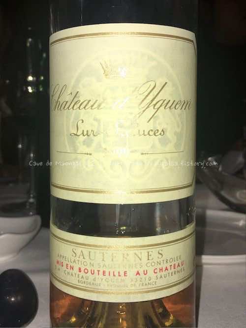 Chateau d&rsquo;Yquem 1999