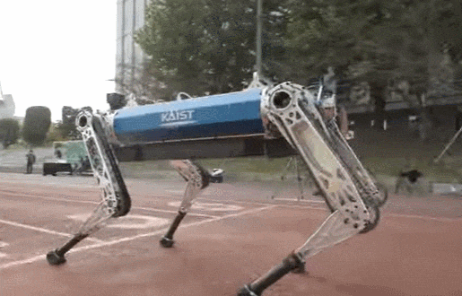 KAIST's AI robot breaks 100-meter world recor