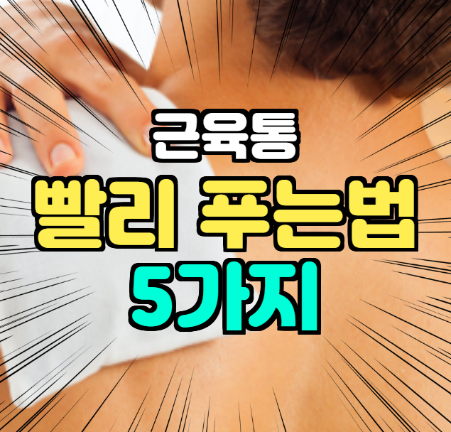  근육통 빨리 푸는법 과학적 검증 5가지