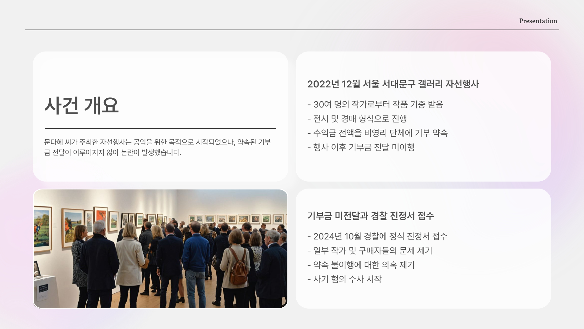 사건 개요