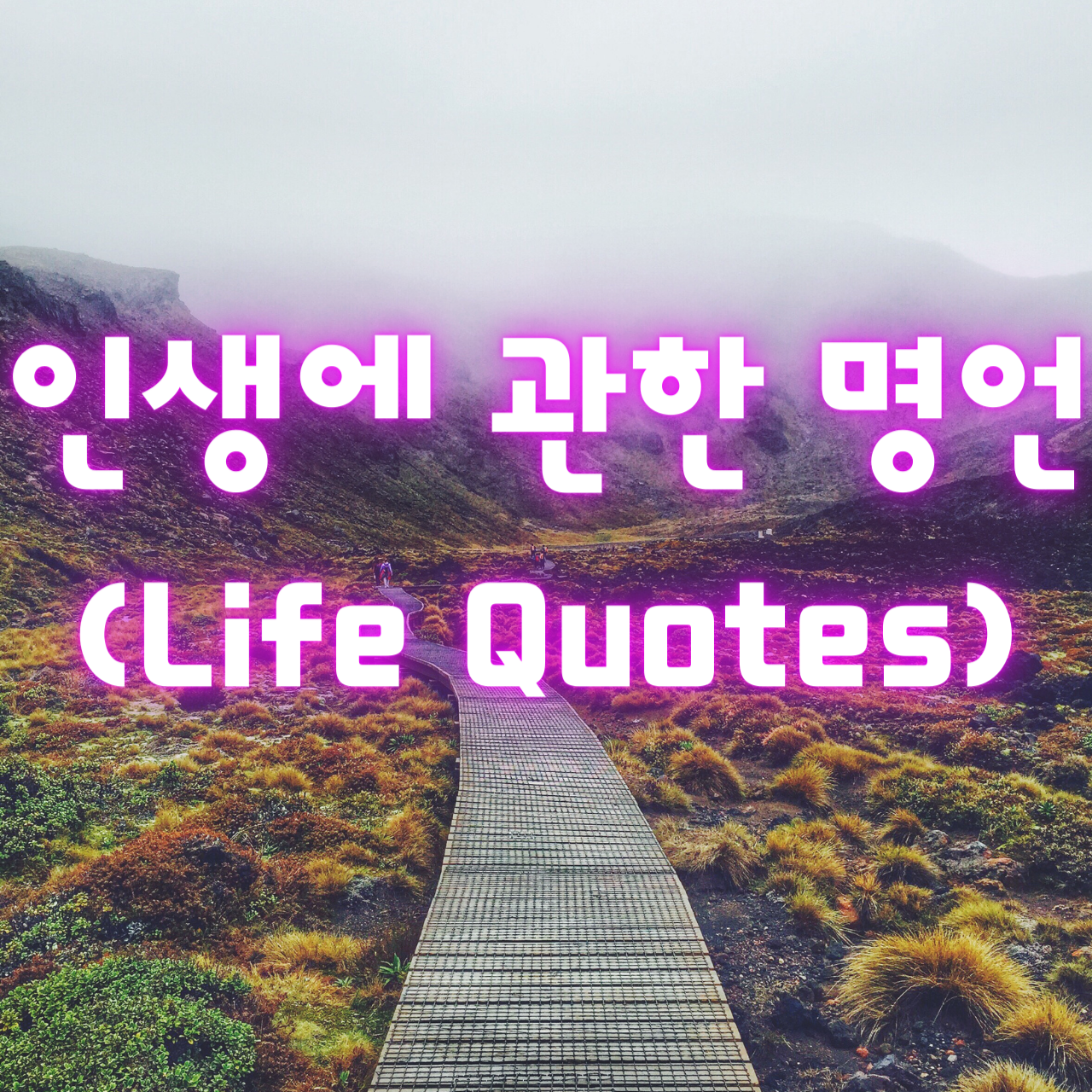 인생에 관한 명언 (Life Quotes)