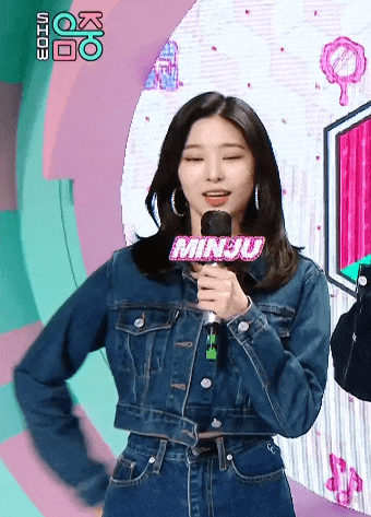  아이즈원 김민주 예쁜 사진 움짤 gif [타로타로]