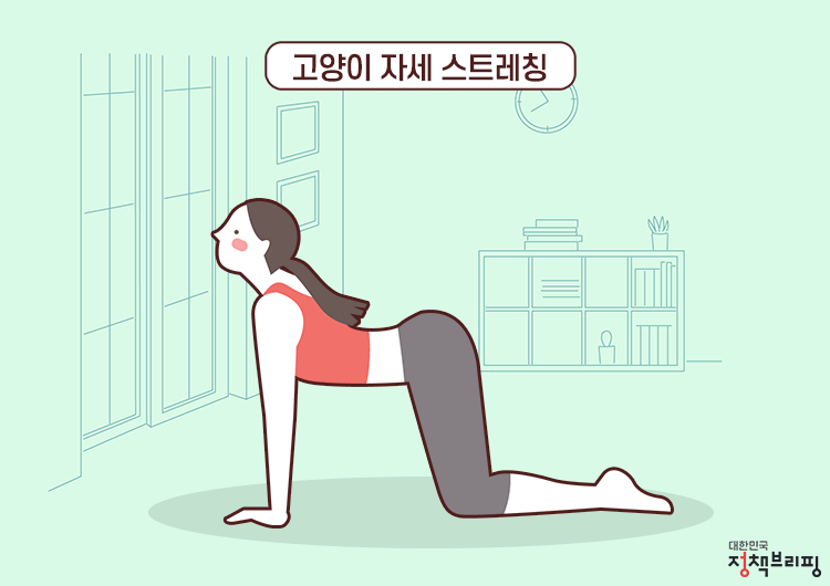  허리 통증 예방하는 스트레칭 5가지