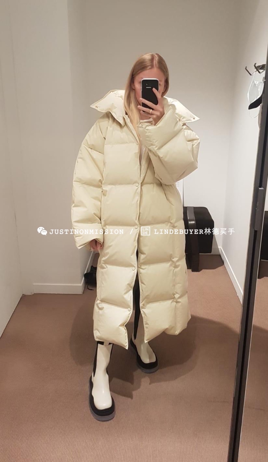 [BOTTEGA VENETA] 보테가 베네타 20FW 롱 다운 패딩 자켓