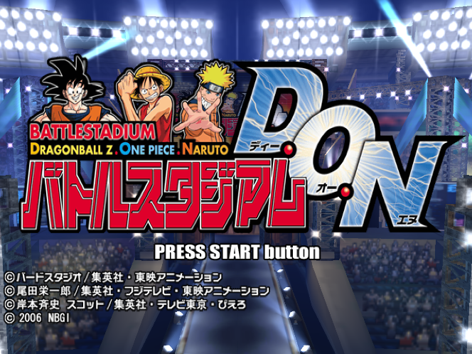  반다이 남코 / 난투형 액션 - 배틀 스타디움 D.O.N バトルスタジアム D.O.N - Battle Stadium D.O.N (PS2 - iso 다운로드)