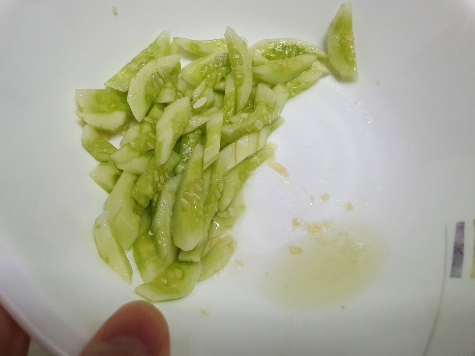 아이오이무침 여름반찬 식단으로 최고네요~ 4