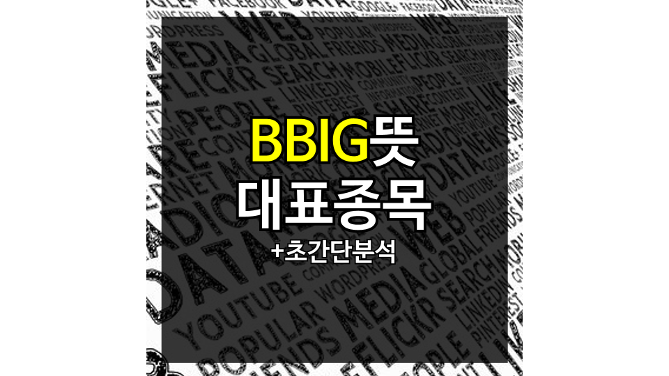  10년만에 온 강세장... BBIG만 알아도 투자에 유리하다