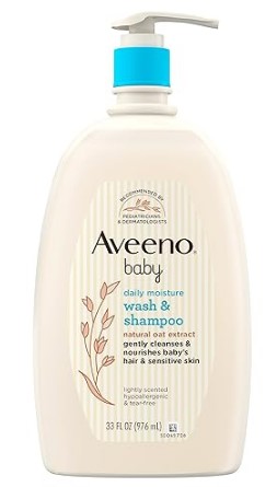 Aveeno Baby Daily Moisture Wash &amp; Shampoo