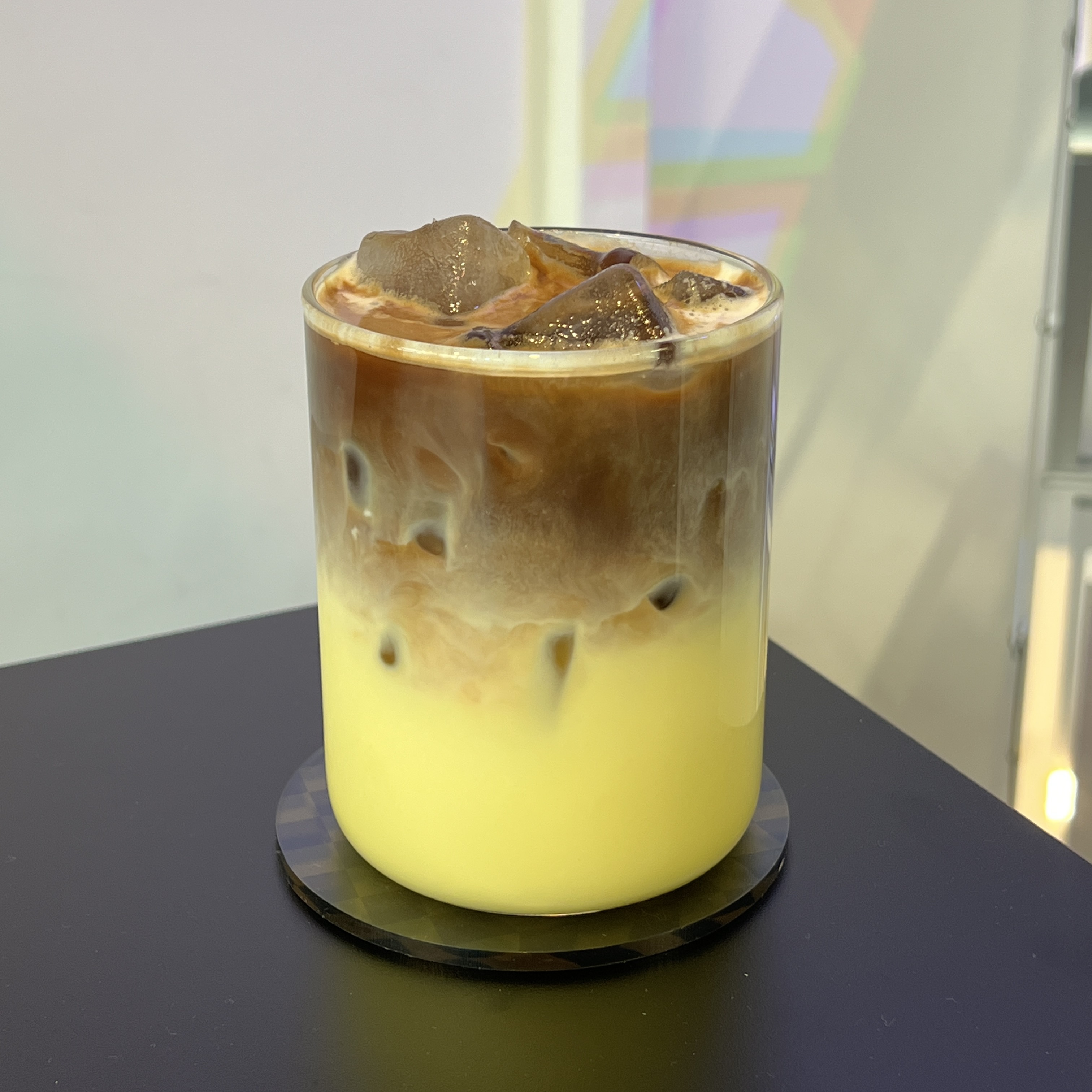  뚱바라떼보다 맛있는 바나나샷라떼 만들기