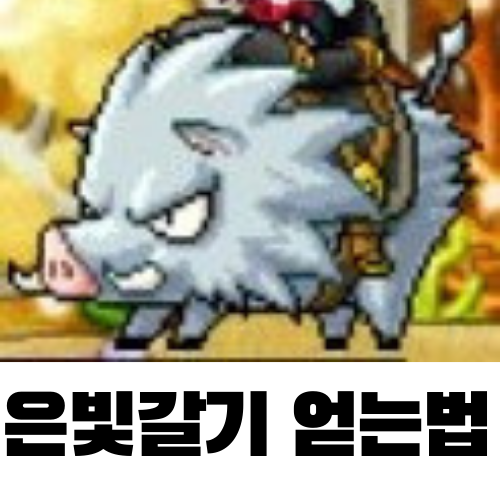  메이플스토리 모험가 은빛갈기 라이딩 얻는 방법 (핀 호브의 부적, 금이 간 등껍질)