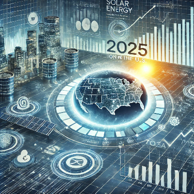 2025년 미국 태양광 주식 시장 트렌드, 주식 차트와 태양광 기업 성장 전망