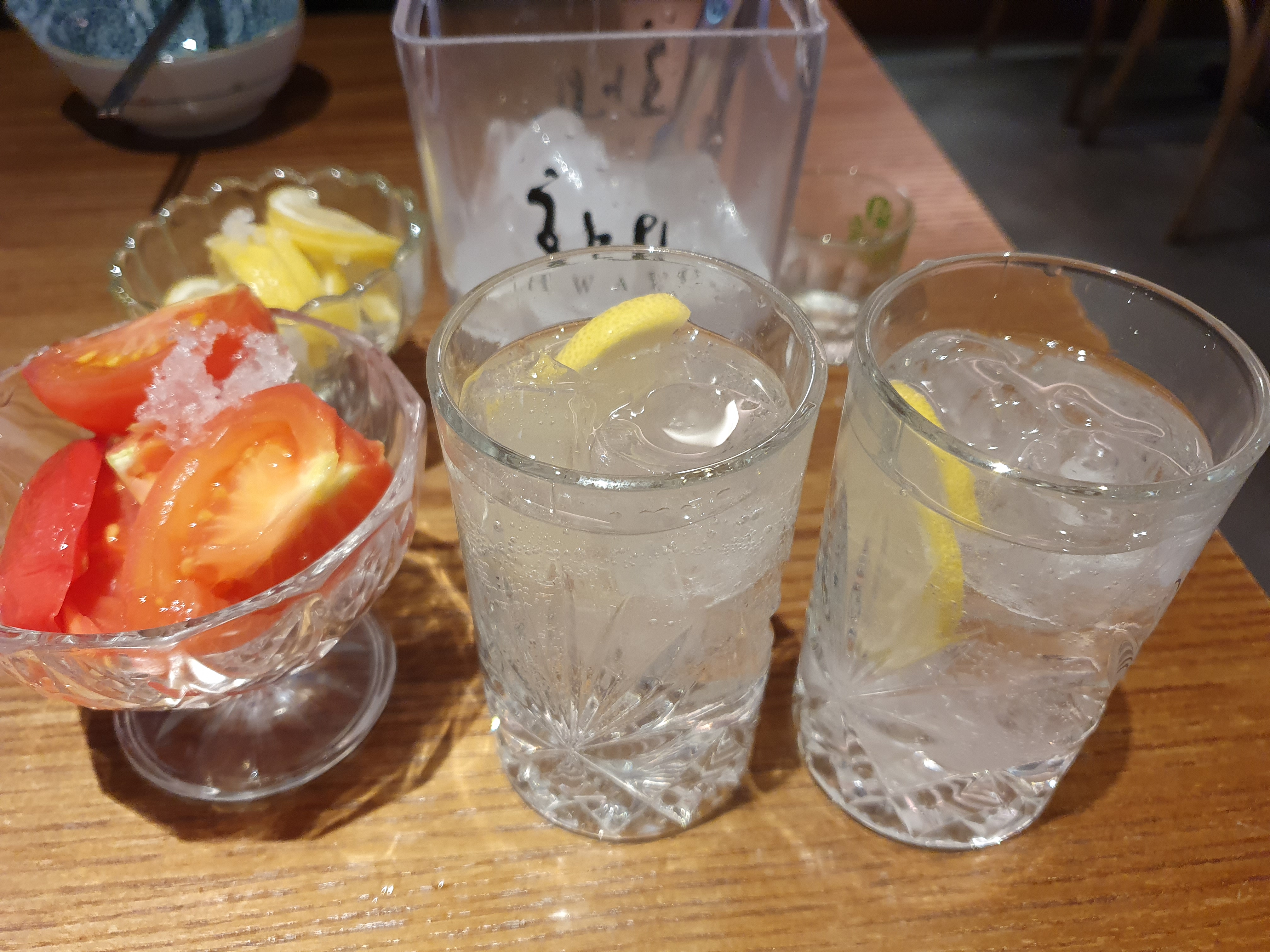 한라토닉 한잔~
