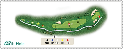 제주 부영cc 원앙 코스 3번 홀