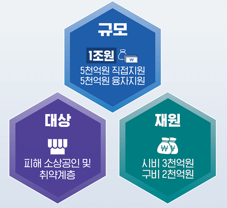 서울시 위기관리 재난지원금 규모&#44; 대상&#44; 재원