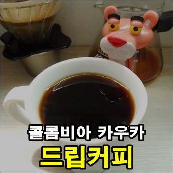  콜롬비아 카우카 하리오 드립커피