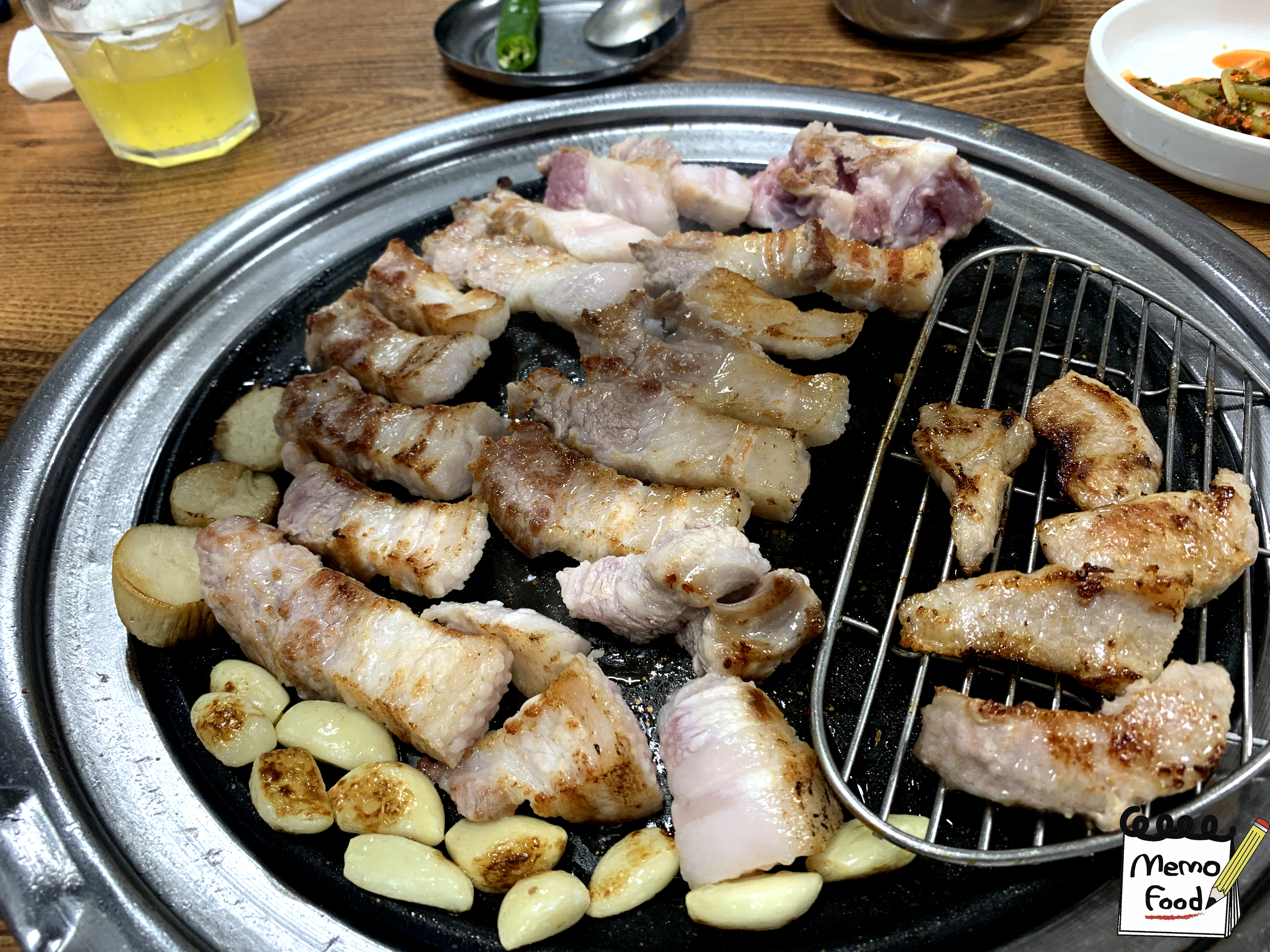  [십정동 맛집] 고기 맛집 통삼겹살 항정살 가브리살 "열우물 생고기"