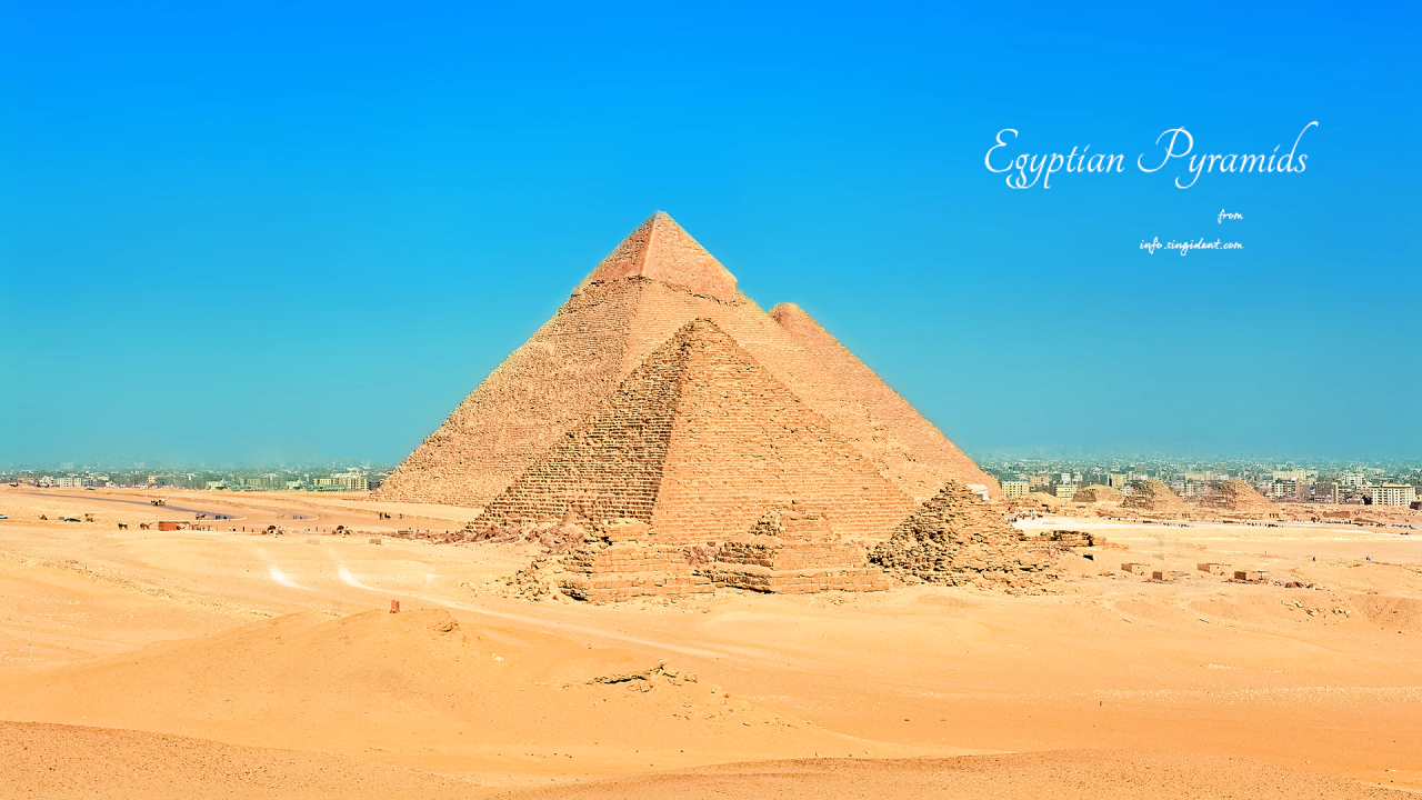 09 피라미드 C - Egyptian Pyramids 여행배경화면
