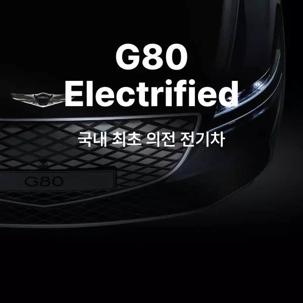 G80 Electrified에 대하여