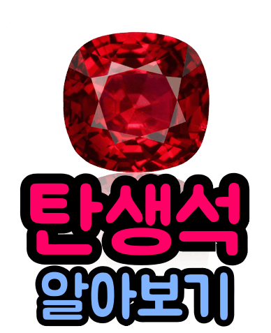  탄생석 알아보기 - 나만의 탄생석은?